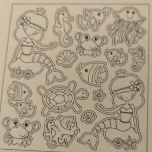 174 Coloring Stickers Party Favor 5 Designs Unicorn Princess Best Friends - Picture 8 of 10